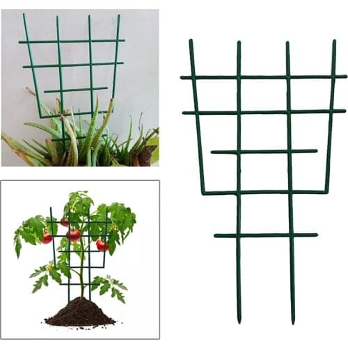 Garden Metal Trellis, Plant Support Trellis for Indoor Outdoor Mini Climbing Plants, Potted Plants, Flowers Vine Ivy Cucumbers