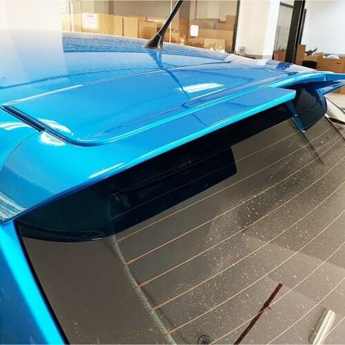 Roof Spoiler For Seat Ibiza 2008 - 2017 Model Years Cupra St. 5 Doors Abs Plastic Piano Black Painted Product surface