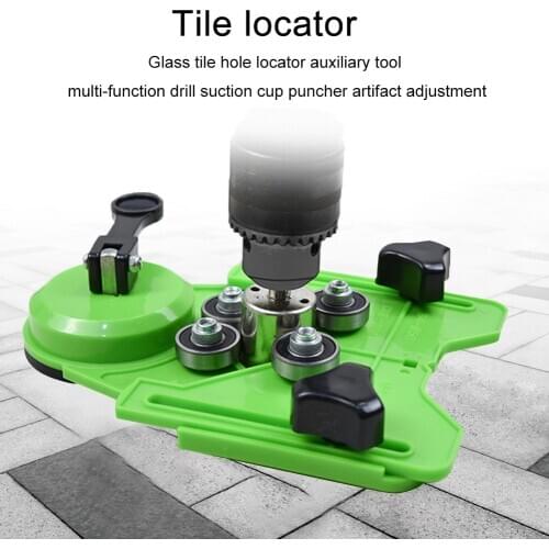 4-83mm Drill Guide Diamond Drill Bit Suction Cup Glass Tile Hole Locator Woodworking Hole Opener Door Cabinet Accessories Tool