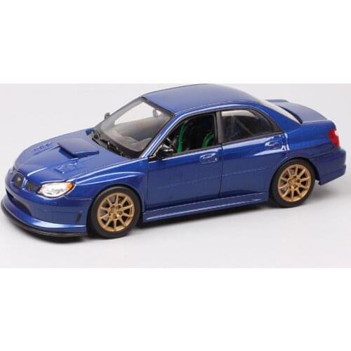 1:24 scales Welly APR Subaru Impreza racing car auto metal Diecasts & Toy Vehicles model miniature baby boys gift for collector