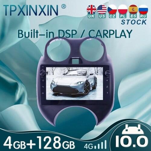 10.0 PX6 For Nissan Macth Android Car Stereo Car Radio with Screen Radio Player Car GPS Navigation Head Unit