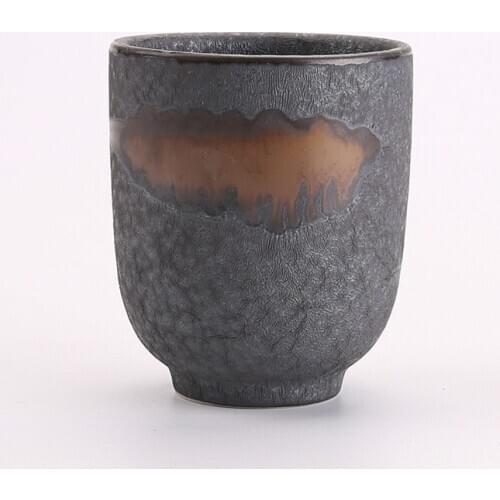 190ml Japanese Retro Imitation Stoneware Kung Fu Tea Cup Restaurant Ceramic Drinking Cup Coffee Cup