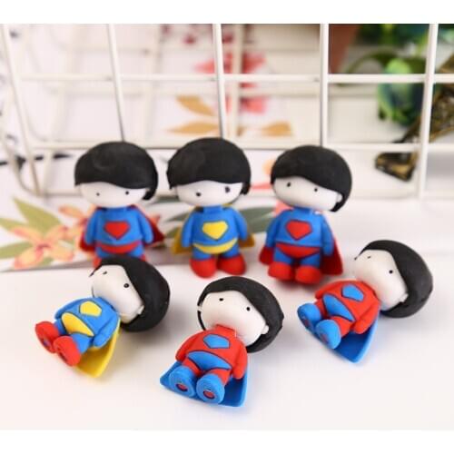 20 Pcs Creative New Rubber Student Cute Gifts for Children Learning Stationery Supplies Erase