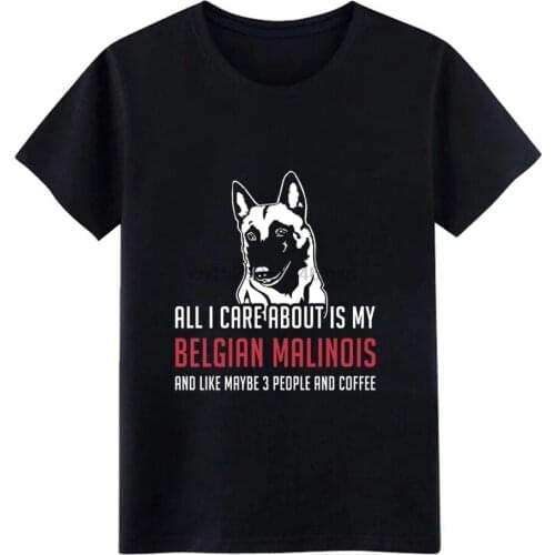 Mens Belgian Malinois t shirt Designing cotton Euro Size S-3xl Original Interesting Casual Spring Autumn Leisure shirt