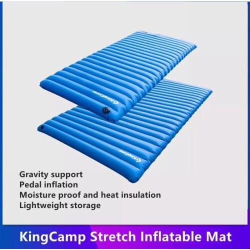 Xiaomi KingCamp built in foot sponge pump air cushion damp proof pad for camping thickening portable storage single and double
