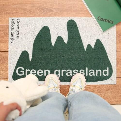 Creative Cartoon Welcome Doormat Entrance Hallway Foyer Non-Slip Floor Rugs Front Door Mat Bedroom Kitchen Dust Proof Carpet Rug