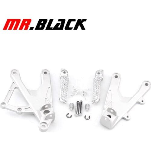 Motorcycle Front Rear Foot Peg Footrest Bracket For Yamaha YZF R1 R1S R1M 2015-2018 2017 2016