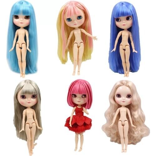 DBS ICY Doll joint body soft hair natural skin extra hand set AB doll toy gift