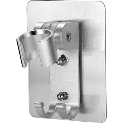 Wall Gel Mounted Shower Head Stand Bracket Holder Adjustable Bathroom Shower Head Fitting Portable Bathroom Accessories