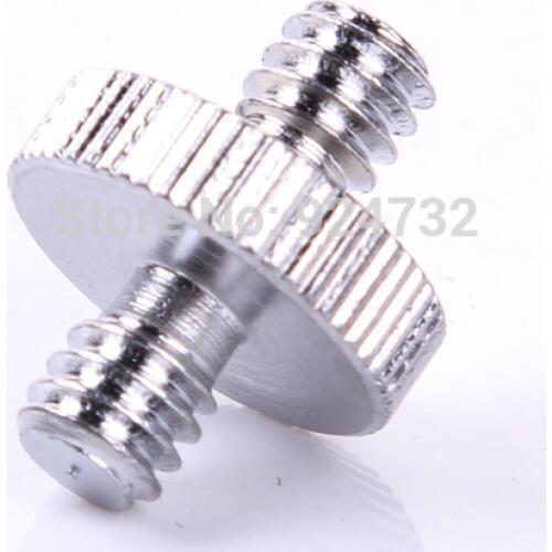 New 1/4" Male Threaded to 1/4"inch Male Threaded Double Male Metal Screw Adapter 4pcs