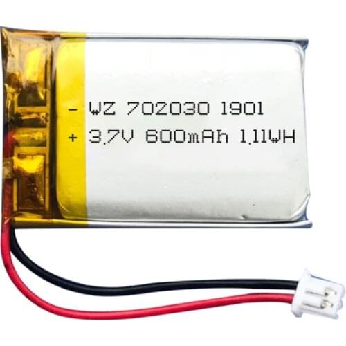 MSDS polymer battery 702030 (600MAH) 3.7V high-capacity polymer lithium battery GPS pager