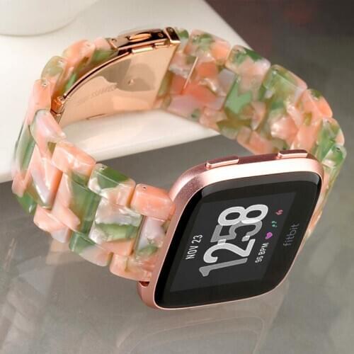 Sport Resin strap for Fitbit Versa 2 Resin Replacement Wristband for Fitbit Versa/Versa Lite band smart watch Accessories