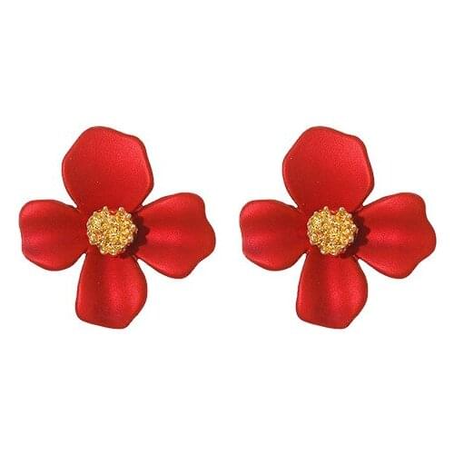 Sexy Women Safflower Earrings Party Club Accessories Earrings Fashion Accessories Korean Earrings Wholesale