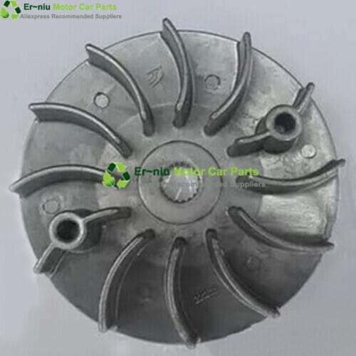 High Performance Variator Kit with Roller Weights, Racing Clutch Drive Pulley for GY6125 150 Scooter Variator Moped