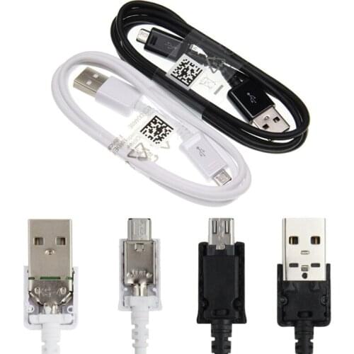 1M 3ft OD3.8 Metal Head Micro Usb Charge Cable V8 5pin Mobile Cable for Samsung S4 S6 S7 Htc Lg Android Phone Cords 1000pcs