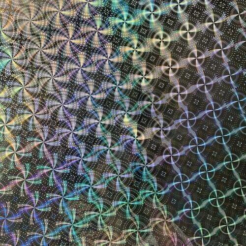 1Roll Transparent Windmill Laminating Bopp Film 12.5"X656' (0.32x200M) Hot Thermal Laminating Film Glue-based Clear Holographic