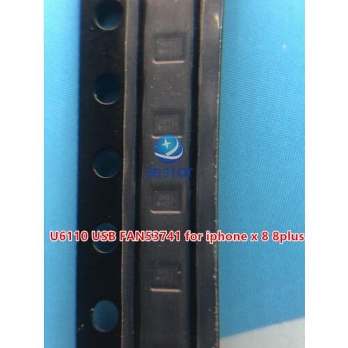 10pcs U6110 USB FAN53741 for iphone X 8 8plus