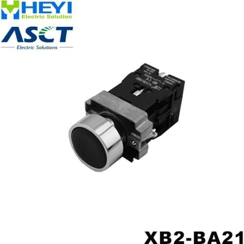 22mm electrical switch switch XB2-BA21 Black Color Optional push button 50/60Hz pressure switch