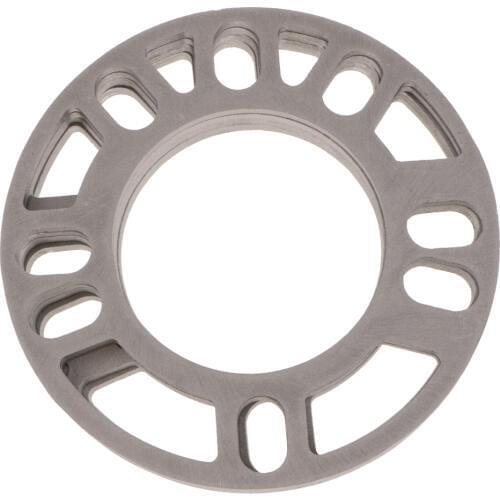 4pcs Aluminium 5mm Universal Car Wheel Spacer Adapter Shims Car Accessories