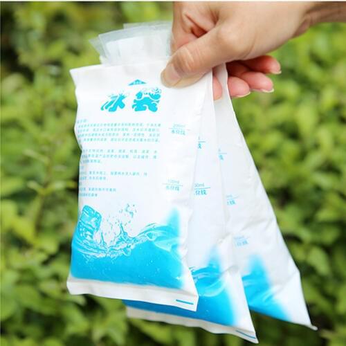 5 Pcs/set Insulated In-customized Reusable Dry Cold Ice Pack Gel Cooler Bag For Lunch Box Food Cans Wine Medical New Arrival
