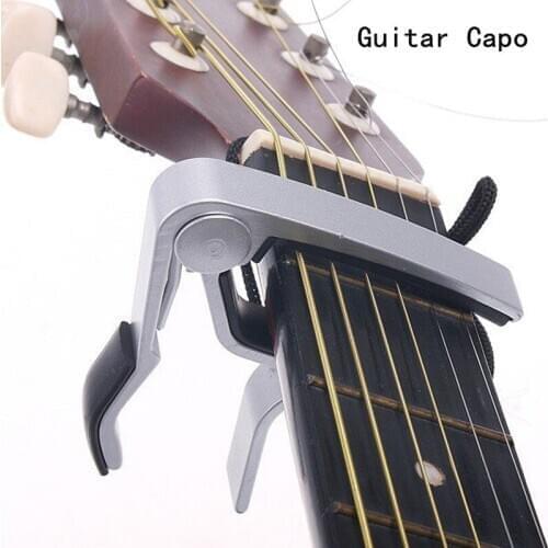Aluminum Guitar Spring Trigger Quick Change Adjust Release Clamp Key Acoustic Classic Guitar For Capo Adjusting Acoustic Ukulele