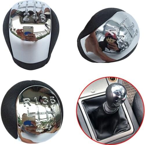Auto Parts Gear Shift Knob Headball Shift Lever Handle For Opel Vauxhall Vectra C Vectra B Corsa Astra T07 2002 2003 2004 2005