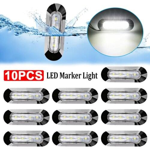 Truck Lights Van Marker 2W With Screws 3.8x1.3x0.78inch Bus Indicators SMD