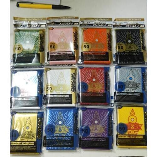 KMC 10Packs/lot (500pcs) YuGiOh card sleeves ZEXAL / 5DS / Board games card protector 50 sleeves/bag free shipping