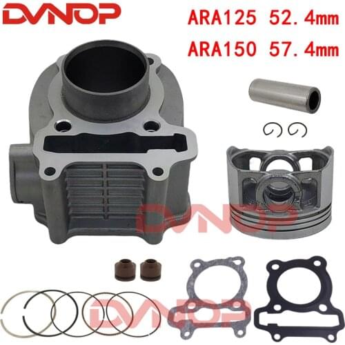 Motorcycle Cylinder Piston Ring Gasket Kit for SYM GR125 XS125T XS125T-17 ARA GR XS150 125 TO 150Engine Spare Parts