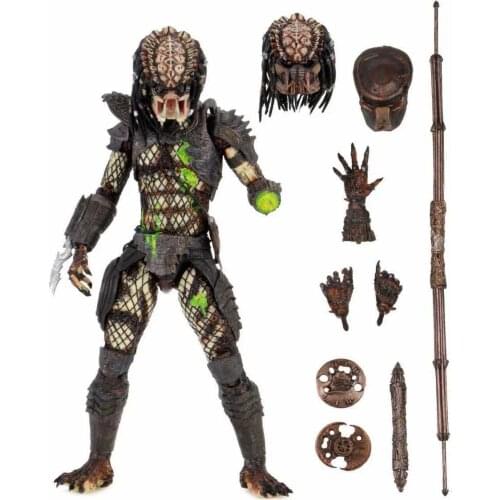 NECA51428 Predator P2 Flower Crab City Hunter Battle Damage 7 inches