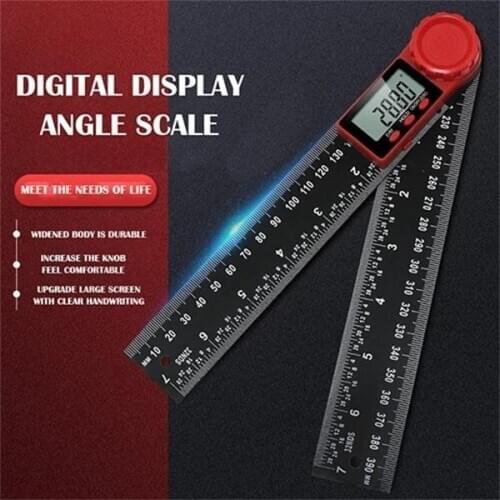 200MM Digital Instrument Angle Inclinometer Angle Scale Electronic Goniometer Protractor Detector Sheet Metal Tools