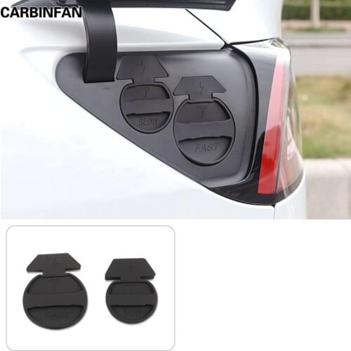 Charging Port Waterproof Cover Car Dust Plug Protective Cover For Tesla Model 3 Model Y 2021 Accessories C1791