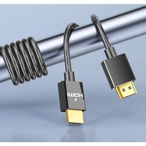 JUXIN HDMI-compatib Cable High Speed 18Gbps HDMI2.0 Cord 3ft Supports to 4K 60Hz UHD 3D HDR Ethernet Audio Return
