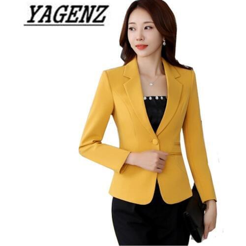 Женские пиджаки с коротким рукавом YAGENZ China At AliExpress