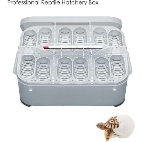 Reptile Breeding Box Professional Reptile Hatching Box Lizard Small Climbing Pet Advanced Incubator with Egg Tray