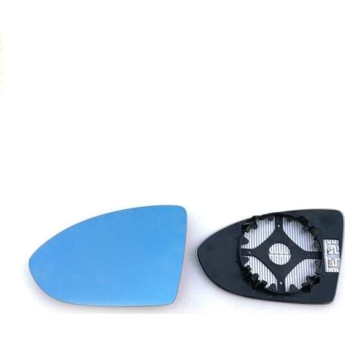 Wide View Auto Dimming Rear View Mirror Blue Heated Mirror Glass for VW Golf 6 MK6 7 MK7
