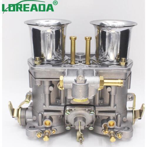 2PCS X Brand New OEM 48 IDF Carburetor With Air Horn Fits For Bug Beetle VW Porsche Solex Replace Weber Carb 48IDF