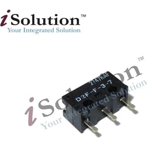 5pcs/lot 100% original made in Japan OMRON mouse micro switch D2F-F-3-7 mouse button white dot more than 10 millions lifetime