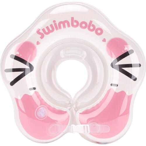 Baby Swimming Ring Pool Float Inflatable Circle Swim Rings Newborns kids Bathing Circle Safety Neck Float Toys