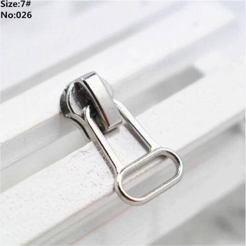 5 pcs 7# mix zipper repair kits zipper pull Metal zipper slider,zipper head,Garment,bag and suitcase accessories,clothes,18