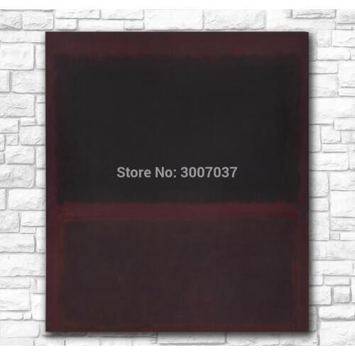 Wall Pictures For Living Room Abstract Mark Rothko No. 12, 1960 Canvas Art Home Decor Modern No Frame Oil Painting
