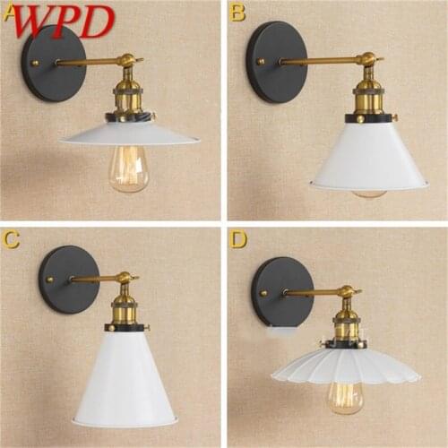 WPD Nordic Simple Wall Sconces Light Rustic Style LED Lamp Fixtures for Home Corridor Stairs Decoration