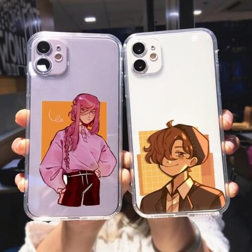 ZUIDID Cute Dream Smp Transparent Phone Case For iPhone 12 Pro 11 XS MAX X XR SE20 7 8 6Plus Japan Anime Soft Silicone Cover Bag