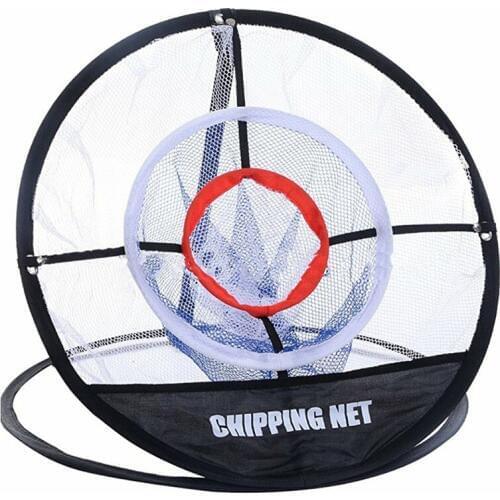 Golf Chipping Practice Net Golf Pop UP Indoor Outdoor Chipping Pitching Cages Mats Practice Easy Net Golf Training Aids Net X411