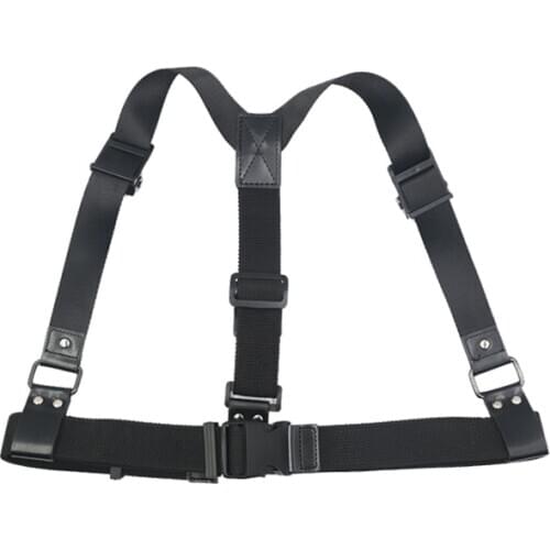 CAMMHD Comfortable Shoulder Strap Mount Harness Shoulder Chest Strap Belt for body camera, police camera