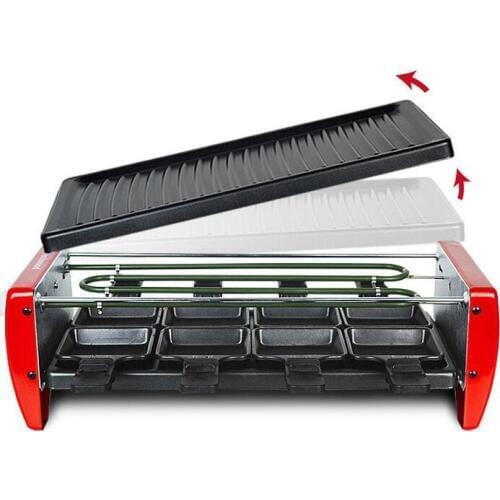 YUNLINLI Electric Barbecue Grill Machine Household Non-stick Griddle Smokeless Barbeque Grill Fried Machine GR-108