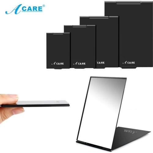 Cx11 ACARE Makeup Mirror Portable Round Folded Compact Pocket Hand Personalized Ultra-Thined Gift For Girl