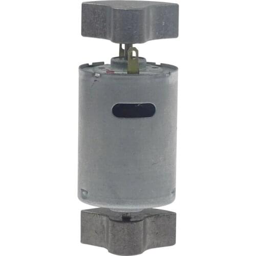 385 Vibration Motor Double Head Vibrating Electric DC 6V 12V 24V 2000/4000/8000rpm High Speed Vibrator Motors 12 V Volt Massage