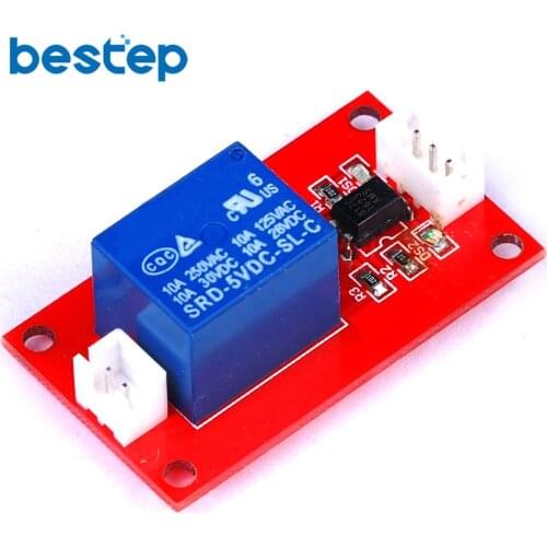 5V 1 Channel Relay Module Low Level Trigger with Optocoupler Relay Output 1 way Relay Module for Arduino