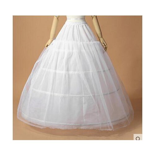 Ball Gown Wedding Petticoat with lace women Underskirt for Wedding Dresses 4 hoops good quality wedding accessories